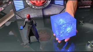 Unboxing Marvel Legends Red Skull amp 11 Electronic Tesseract SDCC 2018 Exclusive [upl. by Malena175]