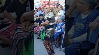 Carmelita bailando con los cadetes de Linares en la plaza de armas de Chihuahua 🇲🇽💯🔥🍀 [upl. by Maritsa]