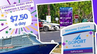 Best Cruise Parking for Carnival Mardi Gras [upl. by Kevon]