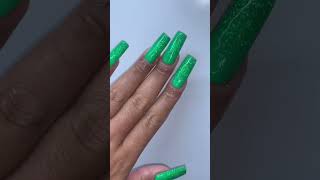 Greenage naillover glitter baddie [upl. by Yrrum299]