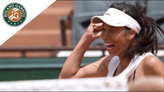 Johanna Konta v SuWei Hsieh Match Point  Womens First Round 2017  RolandGarros [upl. by Huda]