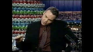 Vincent DOnofrio on Late Night December 26 2001 [upl. by Ahsenyl894]