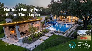 Hoffman Family Pool Construction TimeLapse by Mike Farley [upl. by Fredric]