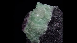 176616960233 TALC amp CHROMITE amp CHROMIAN CLINOCHLORE  Finland Lapland Keminmaa Kemi Mine [upl. by Akenahs]