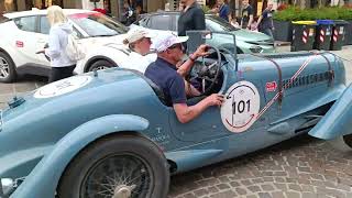 Delahaye 135 cs 1000 miglia 2024 Brescia [upl. by Kcirneh]