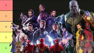 MCU Movie Tier List [upl. by Jeb128]