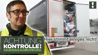 LKWCheck 🔍 Ladungssicherung Dokumente und Fahrzeugschein STIMMEN NICHT  Achtung Kontrolle [upl. by Ursi]