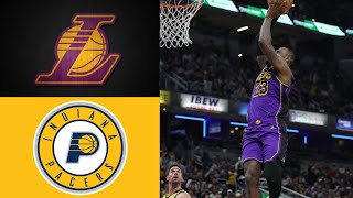 Lakers vs Pacers  Lakers GameTimeTV  Lakers Highlights [upl. by Liagibba]