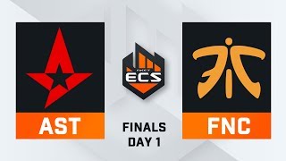 Astralis vs Fnatic  Map 1  Nuke ECS Season 8 Finals  DAY1 [upl. by Templeton]