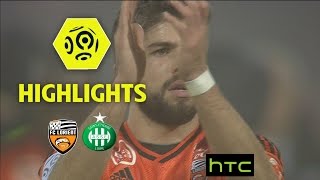 FC Lorient  AS SaintEtienne 21  Highlights  FCL  ASSE  201617 [upl. by Kcirddehs]