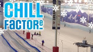 Chill Factore Real Snow Park Manchester England [upl. by Orlov]