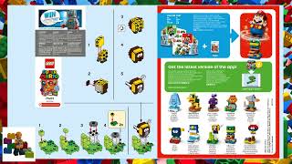 LEGO instructions  Super Mario  71402  Stingby [upl. by Adla]