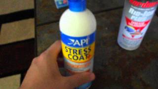 Product Review  API Aquarium Salt Stress Coat Plus and Kordon RidIch Plus [upl. by Nawyt]