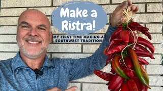 How to make a ristra from Hatch chile [upl. by Yusuk]