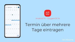 Termin über mehrere Tage eintragen  OnePlus Android 14  OxygenOS 14 [upl. by Pisano538]