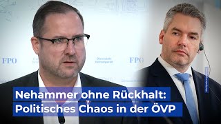 Vertrauen schwindet ÖVPMinister verlassen das sinkende Schiff [upl. by Jackelyn81]