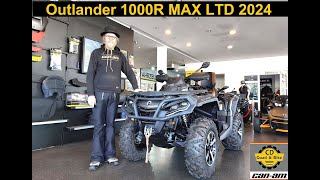 CanAm Outlander1000R MAX LTD LOF MJ 2024 wie neu zu verkaufen [upl. by Dot]