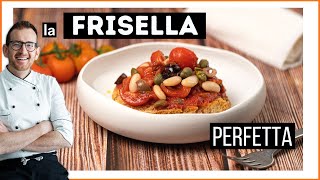 La frisella PERFETTA Estiva come condire la frisella [upl. by Deppy642]