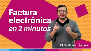 📊 Factura electrónica explicada en 2 minutos [upl. by Erdman]