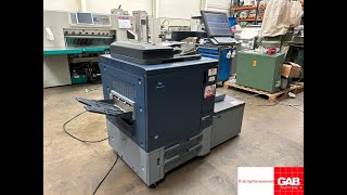 Konica Minolta Bizhub Pro C1060L press for sale Gab Supplies Ltd 2016 [upl. by Mala]