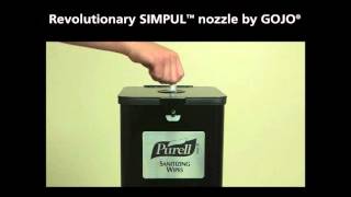 PURELL® Hand Sanitizing Wipes High Capacity Floor Stand Dispenser [upl. by Darrelle]