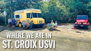 Eating in ST CROIX USVI with Picky Eaters 4K [upl. by Ariana465]