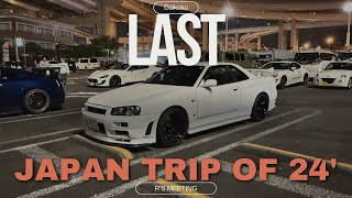 Last Japan Trip Of 2024  Nissan Heritage Collection  Rs Meeting [upl. by Asyar187]