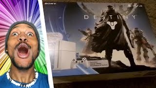 SUBSCRIBER GIFT WHITE PS4 DESTINY BUNDLE UNBOXING [upl. by Moyna]