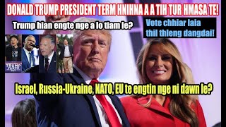 Donald Trump rorel dan tur an thlir ta thuap mai Inthlan result update  Senate leh House dinhmun [upl. by Harobed]