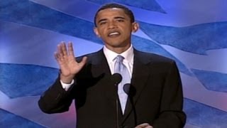 Raw video Barack Obamas keynote address at the 2004 DNC [upl. by Asserac]