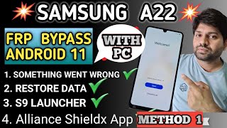 Samsung A22 Frp Bypass  A22 4G  5G Frp Unlock  Remove Google Account  Za Mobile Tech [upl. by Dey]