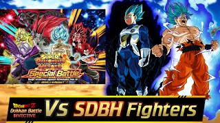 Super Dragon Ball Heroes SPECIAL BATTLE Vs SDBH Fighters DBZ Dokkan Battle Global [upl. by Karlis]