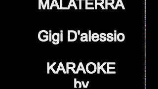 MALATERRA  karaoke [upl. by Neztnaj110]