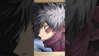 Dabi from boku no hero Drawing bokunohero myheroacademia fyp shorts [upl. by Ludwig]