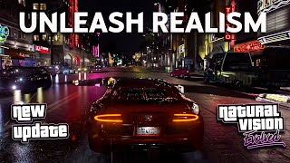 THIS FREE GTA 5 Graphics Mod is INSANE  NVE Natural Vision Evolved [upl. by Ramas]