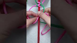 The most beautiful and simple way to tie a bracelet diy crafts diycrafts [upl. by Olegna]