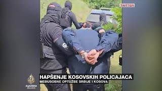 Policija Srbije uhapsila trojicu kosovskih policajaca [upl. by Itsrejk704]