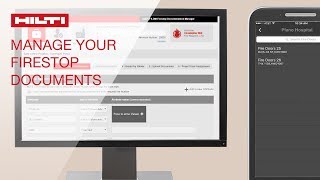 INTRODUCING the latest Hilti Firestop Documentation Software CFSDM [upl. by Aleta]