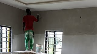 Professional Wall Screeding Services In Nigeria [upl. by Abdulla]