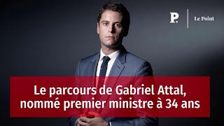 Le parcours de Gabriel Attal nommé Premier ministre à 34 ans [upl. by Atsilac]