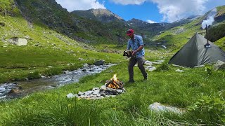 Solo Travel Tent Camping  Alone with Nature [upl. by Eiramaneet]