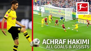 Achraf Hakimi  All Goals and Assists 201920 [upl. by Sybley704]