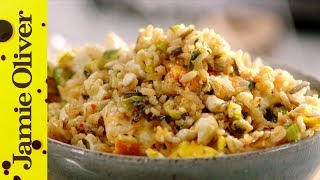 Jamies Quick amp Easy Egg Fried Rice  Jamie Oliver [upl. by Afton315]