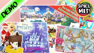 Top 5 Adventskalender 2017  Wir öffnen alle 24 Türchen  Spiel mit mir [upl. by Nyrhtakyram]