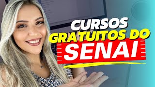 CURSOS ONLINE GRATUITOS do SENAI com certificado  Excel Assistente Administrativo  Mari Rel [upl. by Llenej]