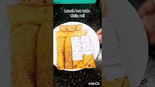 Meetha chila rollmeethi roti rolllunchbox recipe testy easycooking shortsbreafastrecipe [upl. by Denae]