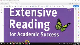 Extensive Reading for Academic Success Advanced D Unit 49 [upl. by Iorio555]