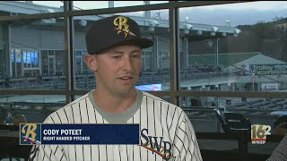 Meet The RailRiders Cody Poteet SWB Pitcher [upl. by Ytissahc301]