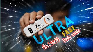 Best 4G all sim wifi dongle only Rs1499  Techie 150Mbps 4G USB wifi Modem all sim Supportwifi [upl. by Hatfield]