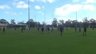 Kalamunda Bulldogs U17s vs Rockingham Sharks U17s [upl. by Ancilin]